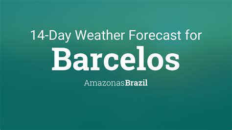 windguru barcelos|14 Day Weather Barcelos .